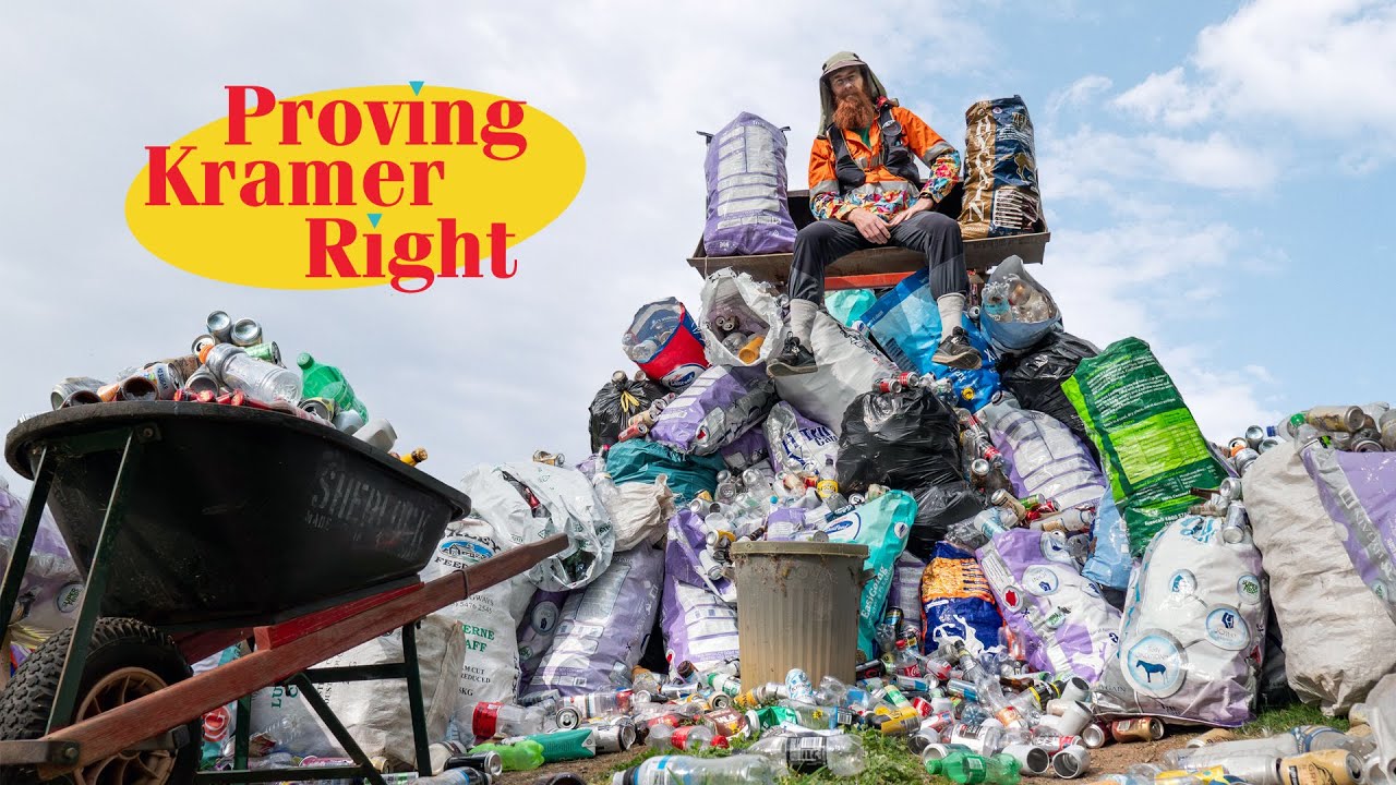 Я собрал 10 000 бутылок и банок из-за «Сайнфелда».