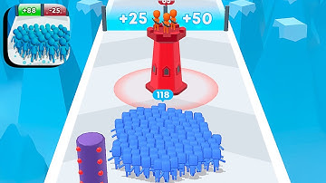 Count Masters ​- All Levels Gameplay Android,ios (Levels 241-245)