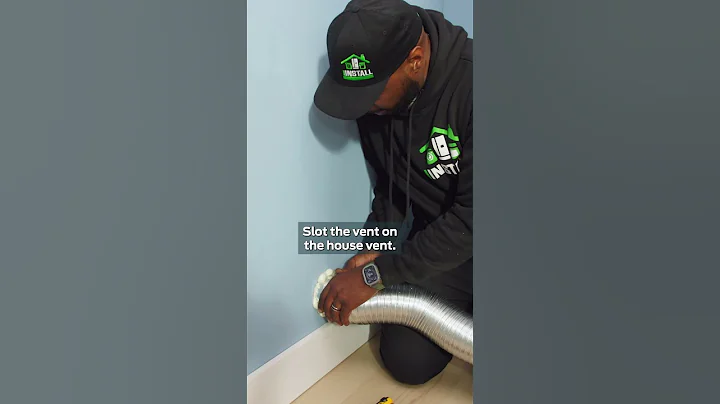 Installing a new dryer duct