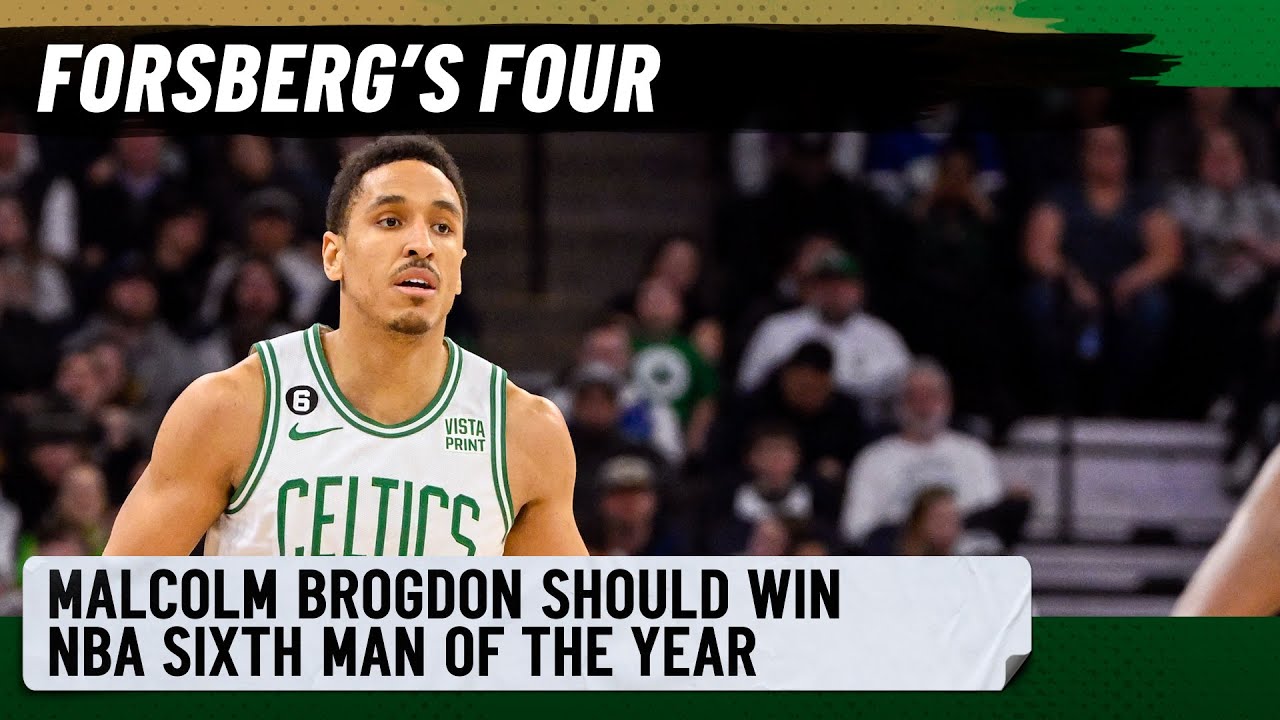 Celtics' Malcolm Brogdon wins NBA Sixth Man of the Year Award