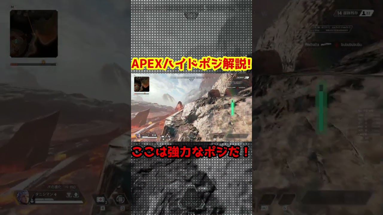 APEXハイドポジション解説！ #apex #apexlegends #shorts