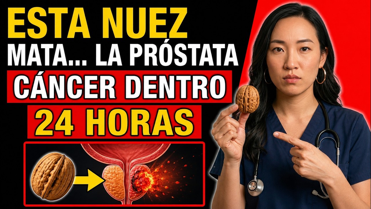 Una sola nuez reduce el agrandamiento de la próstata Salud masculina