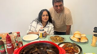 FIJI STYLE COOKING AND EATING LAMB BURGERS(MOTHER’S DAY SPECIAL)!