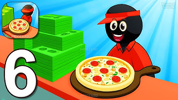 Pizza Ready - Gameplay Walkthrough Part 6 - Bake Pizza Deliver Serve Fast (iOS, Android)