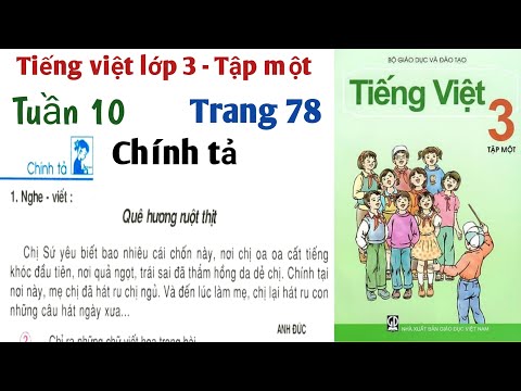 Video Tiếng việt lớp 3 - tập một | Tuần 10 | Chính tả -... - youtube