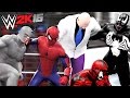 SPIDERMAN VS RHINO VS CARNAGE VS VENOM VS SANDMAN VS KINGPIN | WWE 2K16