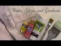 Washes, Glazes, and Gradients with Acrylic paints
