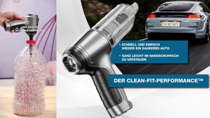 Alles in Sekunden wieder sauber - mit dem CLEAN-FIT-PERFORMANCE