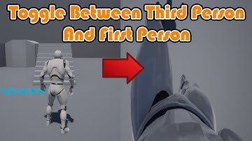 Toggle Between First And Third Person Camera Perspective In Game - Unreal Engine 4 Tutorial