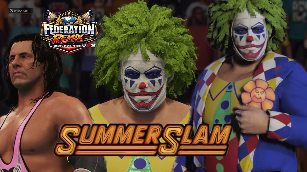 SummerSlam ’93 Throwback: Bret Hart vs Doink | WWE 2K25 Gameplay