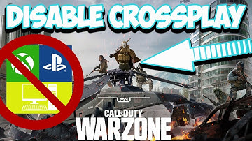 Warzone Disable Crossplay (PC / PS4 / Xbox)