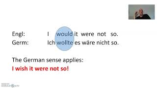 Historical Semantics – Introduction (2) – would