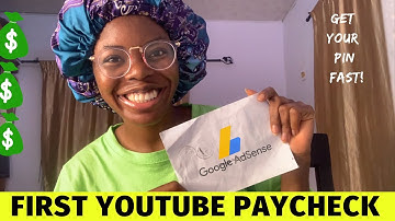 How to Get Your Google Adsense Pin Verification Two Weeks in Nigeria|| First Youtube Paycheck