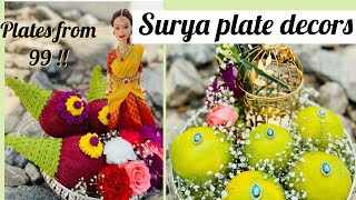 Plate decoration ideas\/babyshower decoration\/germansilver plates \/themed dolls\/cheapest price #tamil