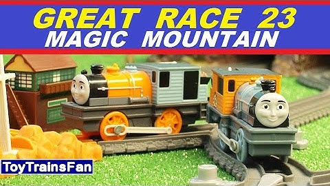 Thomas & Friends THE GREAT RACE #23 - MAGIC MOUNTAIN. Fun with toy trains! Tomek i Przyjaciele