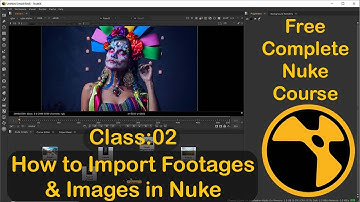 How to Import footages and Images in nuke Class02 | Complete Hindi Tutorial | YFX Guru