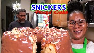 Snickers Pound Cake | This Is a Diet Buster For Sure! | It's Some Kinda Good!!!