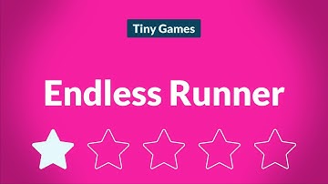 Endless Runner (Tiny Games with Source Code!)