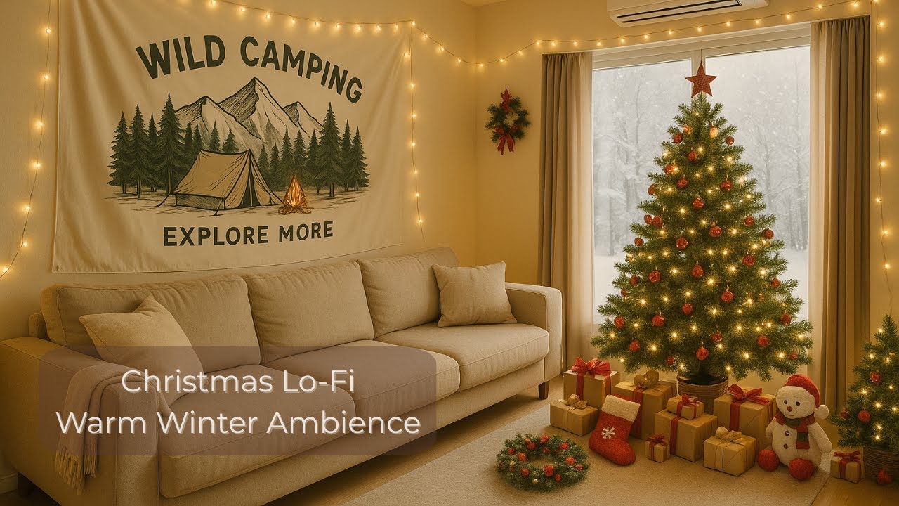 Cozy Lo-Fi for Winter Nights | Letters from a Warm Christmas Room | She’s Letters Radio