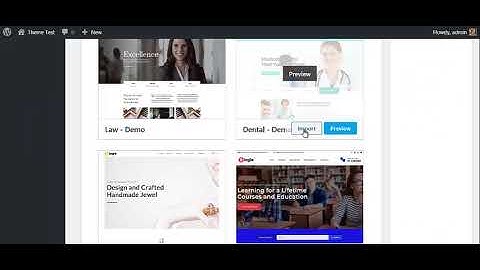 Free WordPress Theme Bingle - How to install Demo (Starter Websites) | WordPress Tutorial