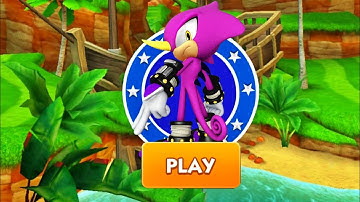 Sonic Dash Event: Espio New Chracter Unlocked Fully Upgraded Gameplay
