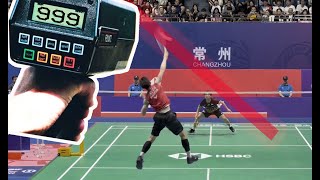 Is the Badminton Smash Speedometer broken??