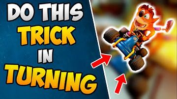 CTR How to Air Brake & U-Turn... MUST KNOW TRICK! (CTR Nitro Fueled Tips #1)
