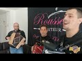 Bate o fado trigueirinha. Picadinhos da concertina em Tours, França. 2 de abril de 2022