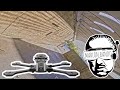 Fpv freestyle in this cardboard factory  testing marlon bando frame