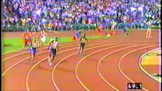 Anthuan Maybank 1996 Atlanta 4X400 Relay Olympic Final