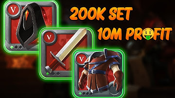 NEW META BROADSWORD? | HUGE PROFIT | CORRUPTED DUNGEON #albiononline