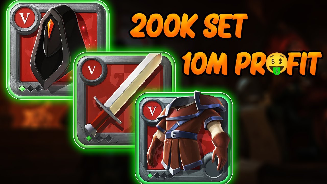 NEW META BROADSWORD? | HUGE PROFIT | CORRUPTED DUNGEON #albiononline