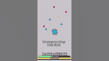 Penta Shot and Overlord Combat | No Repel | Diep io mobile #diepio #diepiomobile