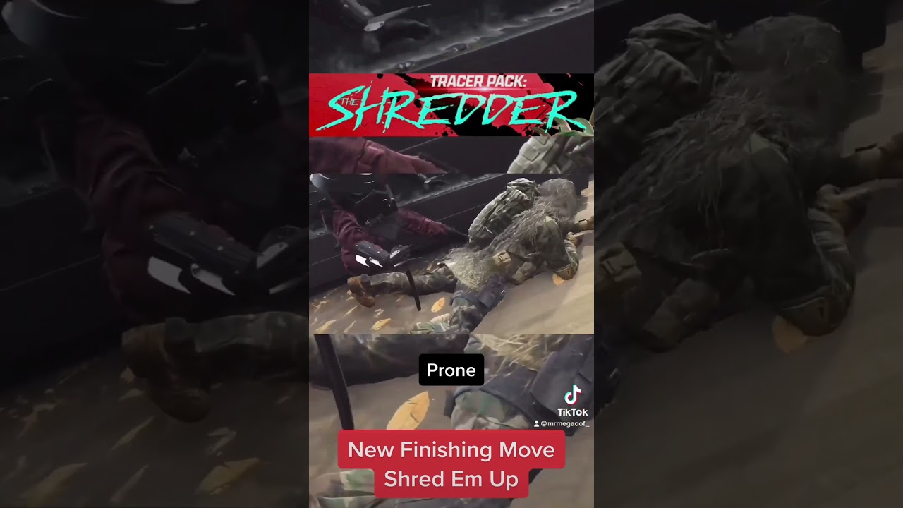 From the new Tracer Pack: The Shredder Bundle. 