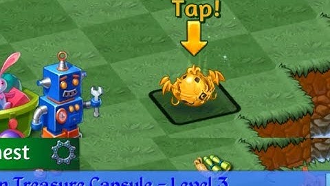 Merge Dragons Toy Event Part 8 - Golden Treasure Capsule obtained