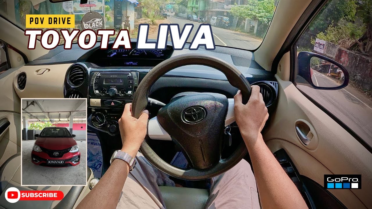 POV Drive | 2019 TOYOTA ETIOS LIVA | VD Limited Edition | Diesel Manual | Narrow road | Gopro12