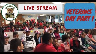 Gibson Elementary Veteran’s Day Assembly Pt. 1