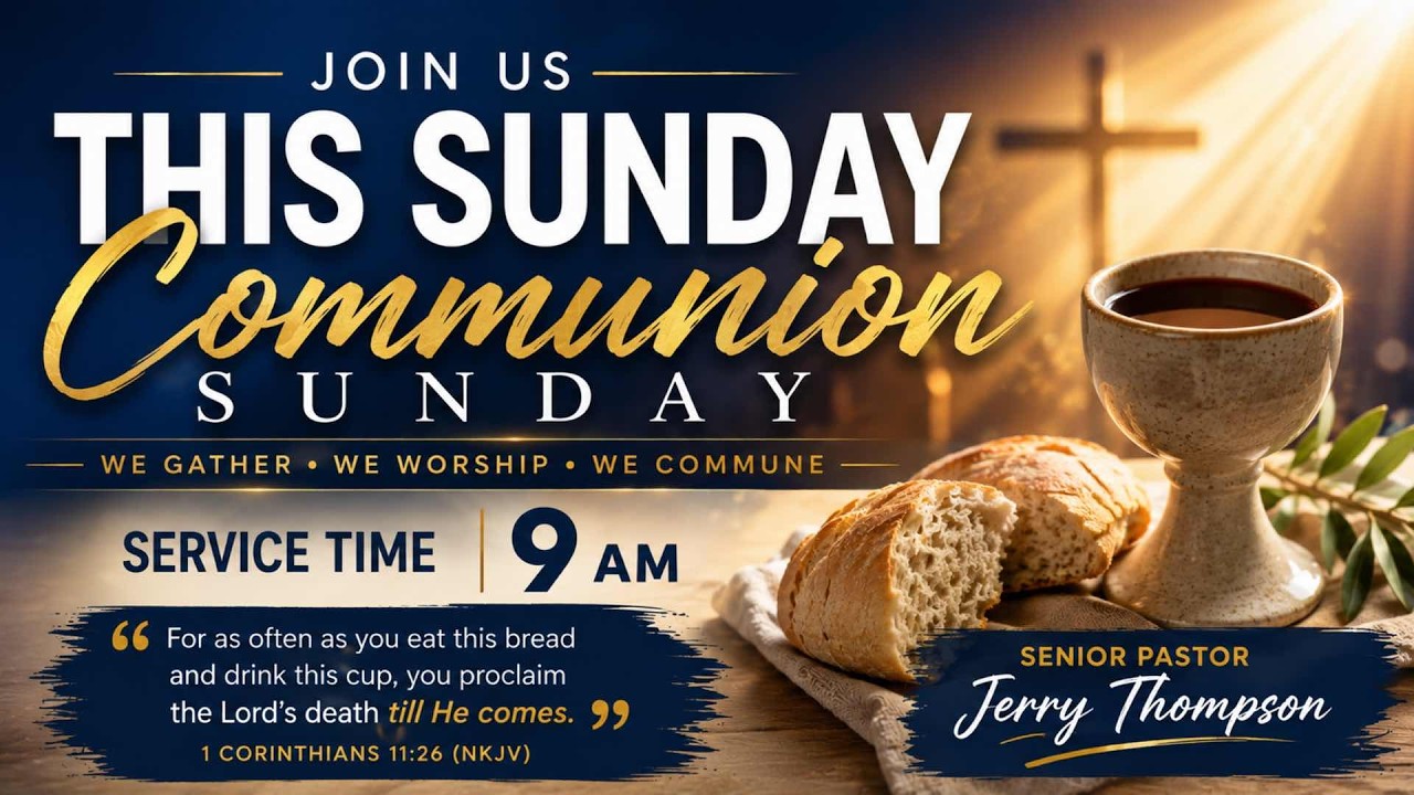 NCCMI Worship Experience | August 9, 2026 | Communion Sunday