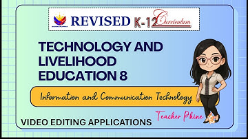 TLE 8 - QUARTER 1 - WEEK 5 - DAY 1 - Video Editing Applications