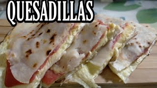 QUESADILLAS | HAM & EGG, CHEESE QUESADILLAS | #32