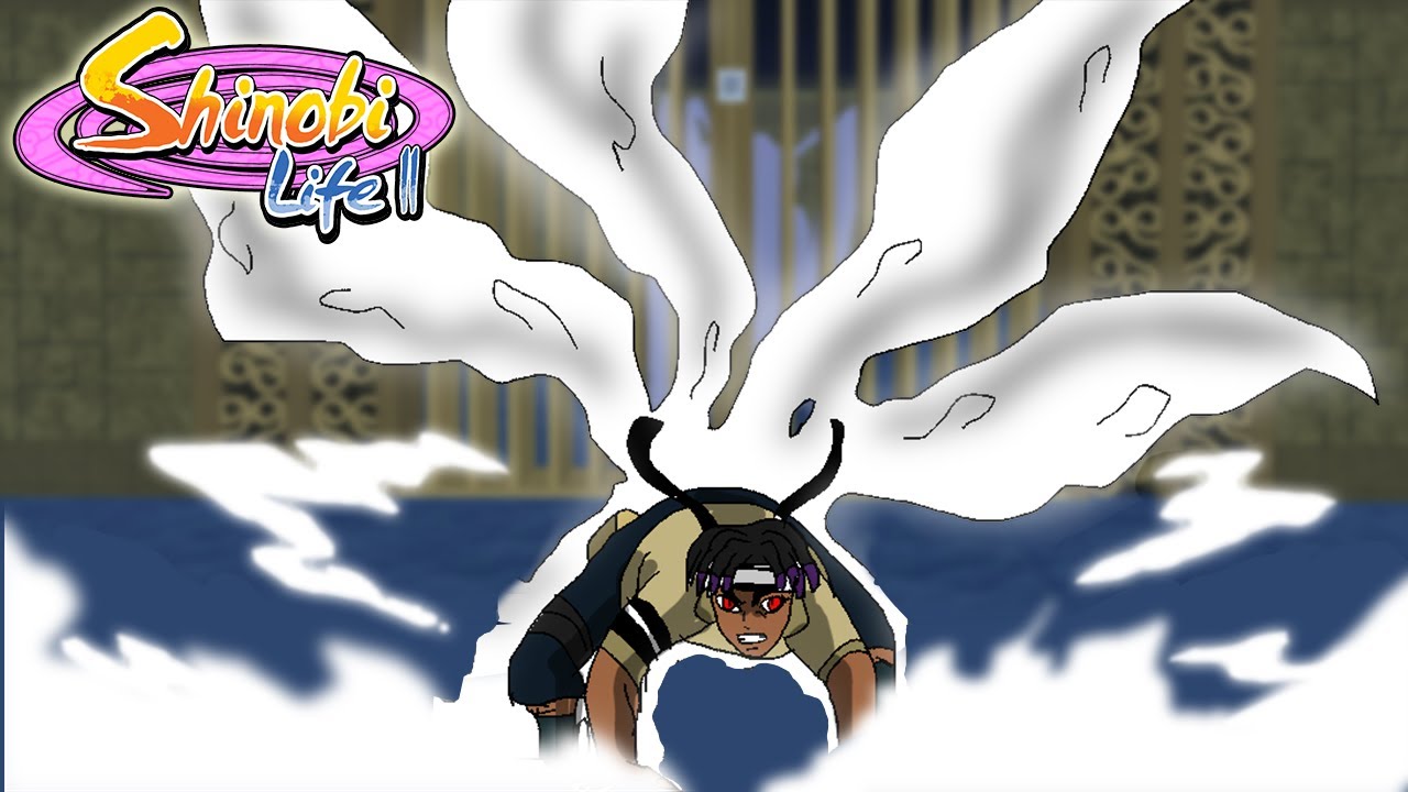 The 6 Tails Jinchuriki Is The Strongest Jin Going Berserk In Shinobi Life 2 Roblox Youtube - byakugan v2 showcase roblox shinobi life