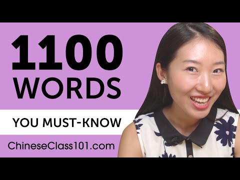 1100 Words Every Chinese Beginner Must Know