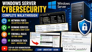 Cybersecurity : Network Ports vs Services in Windows Firewall IT235 Assignment