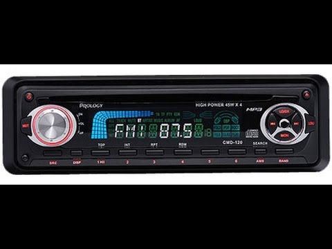CD/MP3-ресивер Prology CMD-120 - YouTube