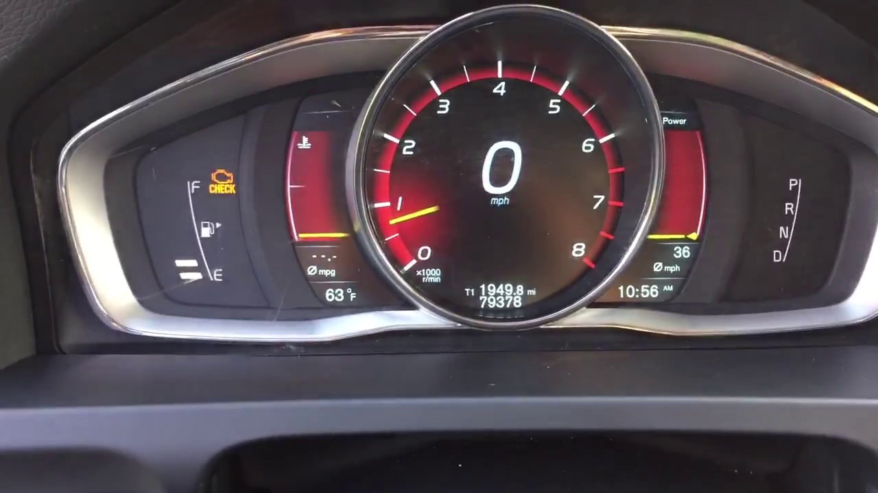 Volvo Virtual Display Retrofitted To 12 Volvo S60 T5 Youtube