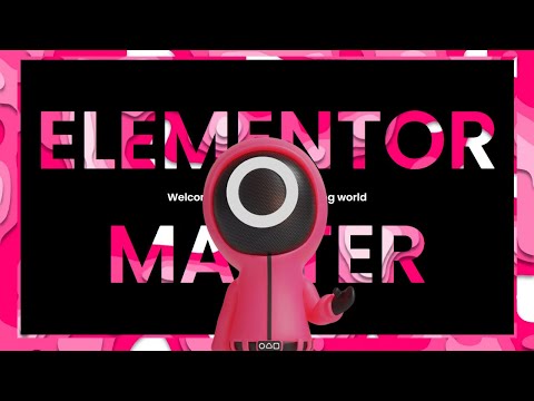 Elementor Cutout Text Effect | Text Video Background Effect | Elementor Master
