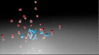 Falling cubes with great effects cinema 4d animation [Mayursinh Kanudo]