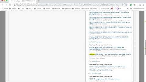 How to Copy an Old Course into a New Course on Blackboard