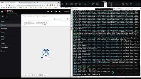 Deploy quarkus application on openshift