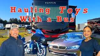 Hauling Toys with a Class A Motorhome/Full Time RV